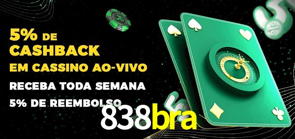 Promoções do cassino ao Vivo 838bra